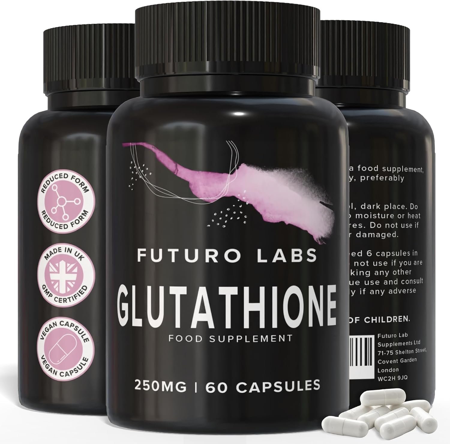 Futuro Labs Glutathione 500mg — dosage and timing guide